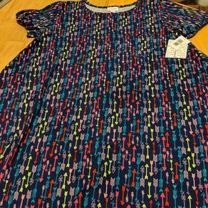 NWT Lularoe Large Carly Arrows